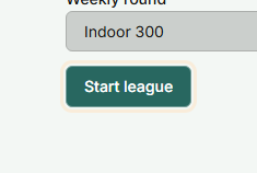 The Start league button under the Start a league form