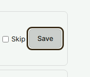 A league week row with its date field and Save button highlighted