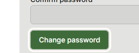 The Change password button on the account page