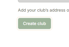 The Create club button at the bottom of the create-club form